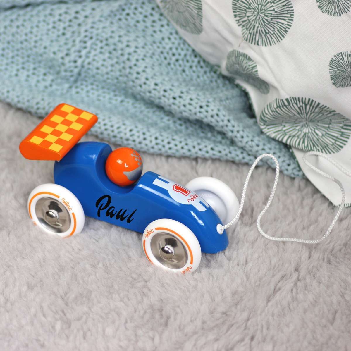 Bild von   rennauto zum nachziehen aus hojpg | fotogeschenkideende 🎀 Geschenke mit eigenem Foto Motiv o Text