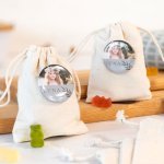 Bild von   kleiner baumwollbeutel mit ansjpg | fotogeschenkideende 🎀 Geschenke mit eigenem Foto Motiv o Text