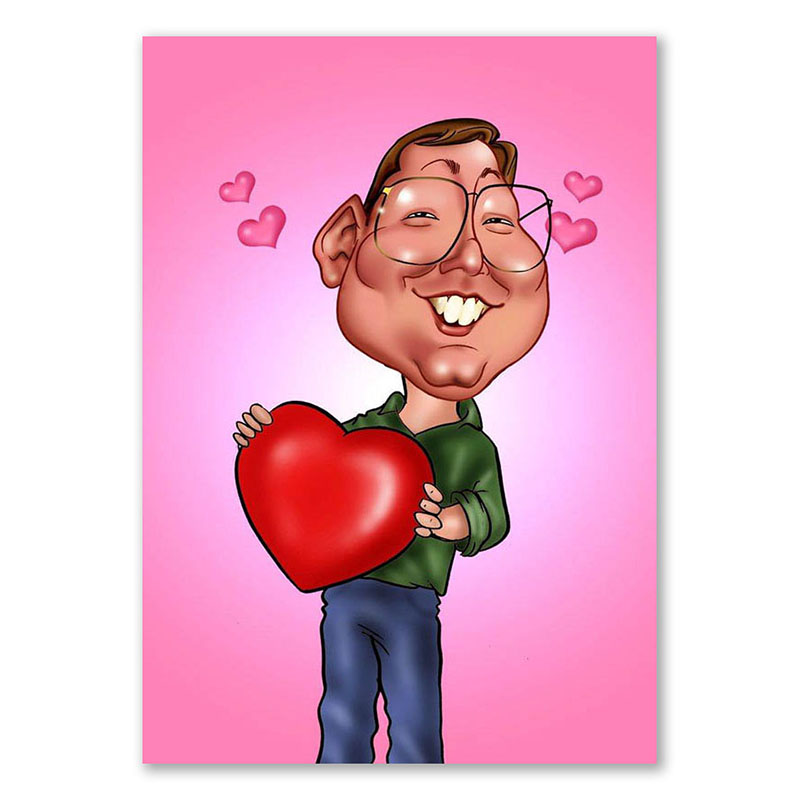 Bild von   erstellung karikatur lover mitjpg | fotogeschenkideende 🎀 Geschenke mit eigenem Foto Motiv o Text