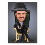 Bild von   erstellung karikatur mafiosojpg | fotogeschenkideende 🎀 Geschenke mit eigenem Foto Motiv o Text