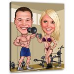 Bild von   erstellung karikatur bodybuildjpg | fotogeschenkideende 🎀 Geschenke mit eigenem Foto Motiv o Text