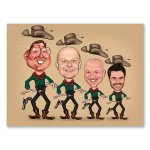 Bild von   erstellung karikatur cowboysjpg | fotogeschenkideende 🎀 Geschenke mit eigenem Foto Motiv o Text
