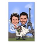 Bild von   erstellung karikatur hochzeitjpg | fotogeschenkideende 🎀 Geschenke mit eigenem Foto Motiv o Text