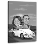 Bild von   erstellung karikatur auto andjpg | fotogeschenkideende 🎀 Geschenke mit eigenem Foto Motiv o Text