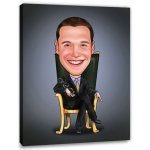 Bild von   erstellung karikatur capone cjpg | fotogeschenkideende 🎀 Geschenke mit eigenem Foto Motiv o Text