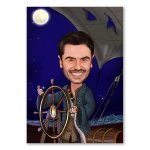 Bild von   erstellung karikatur flucht injpg | fotogeschenkideende 🎀 Geschenke mit eigenem Foto Motiv o Text