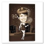 Bild von   erstellung karikatur geburtstajpg | fotogeschenkideende 🎀 Geschenke mit eigenem Foto Motiv o Text