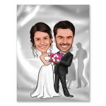 Bild von   erstellung karikatur silber hojpg | fotogeschenkideende 🎀 Geschenke mit eigenem Foto Motiv o Text