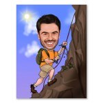 Bild von   erstellung karikatur gipfelstrjpg | fotogeschenkideende 🎀 Geschenke mit eigenem Foto Motiv o Text