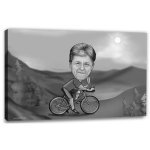 Bild von   erstellung karikatur biker imjpg | fotogeschenkideende 🎀 Geschenke mit eigenem Foto Motiv o Text