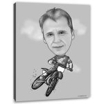 Bild von   erstellung karikatur cross stujpg | fotogeschenkideende 🎀 Geschenke mit eigenem Foto Motiv o Text