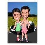 Bild von   erstellung karikatur on the rojpg | fotogeschenkideende 🎀 Geschenke mit eigenem Foto Motiv o Text
