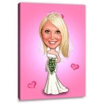 Bild von   erstellung karikatur hochzeitjpg | fotogeschenkideende 🎀 Geschenke mit eigenem Foto Motiv o Text
