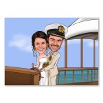 Bild von   erstellung karikatur hochzeitjpg | fotogeschenkideende 🎀 Geschenke mit eigenem Foto Motiv o Text