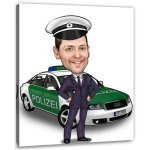 Bild von   erstellung karikatur polizei wjpg | fotogeschenkideende 🎀 Geschenke mit eigenem Foto Motiv o Text