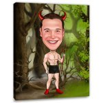 Bild von   erstellung karikatur teufel cjpg | fotogeschenkideende 🎀 Geschenke mit eigenem Foto Motiv o Text