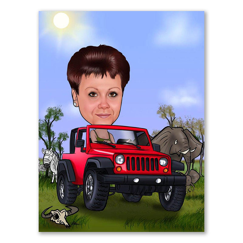 Bild von   erstellung karikatur afrikas jjpg | fotogeschenkideende 🎀 Geschenke mit eigenem Foto Motiv o Text
