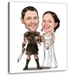 Bild von   erstellung karikatur sexy gladjpg | fotogeschenkideende 🎀 Geschenke mit eigenem Foto Motiv o Text