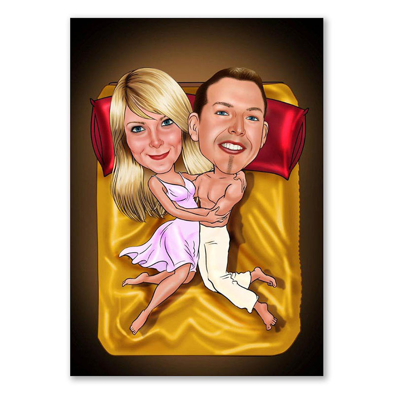 Bild von   erstellung karikatur seiden bejpg | fotogeschenkideende 🎀 Geschenke mit eigenem Foto Motiv o Text