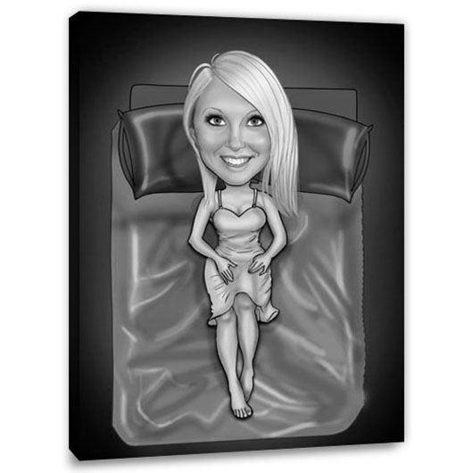 Bild von   erstellung karikatur seiden bejpg | fotogeschenkideende 🎀 Geschenke mit eigenem Foto Motiv o Text