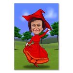 Bild von   erstellung karikatur tanzendejpg | fotogeschenkideende 🎀 Geschenke mit eigenem Foto Motiv o Text