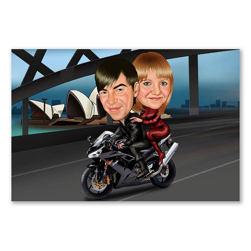 Bild von   erstellung karikatur australiejpg | fotogeschenkideende 🎀 Geschenke mit eigenem Foto Motiv o Text