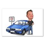 Bild von   erstellung karikatur vorsichtjpg | fotogeschenkideende 🎀 Geschenke mit eigenem Foto Motiv o Text