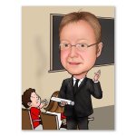 Bild von   erstellung karikatur herr oberjpg | fotogeschenkideende 🎀 Geschenke mit eigenem Foto Motiv o Text