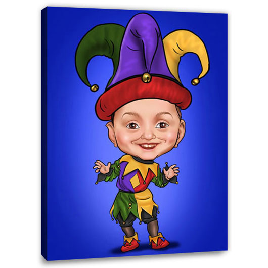 Bild von   erstellung karikatur hofnarrjpg | fotogeschenkideende 🎀 Geschenke mit eigenem Foto Motiv o Text
