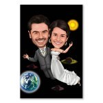 Bild von   erstellung karikatur im weltaljpg | fotogeschenkideende 🎀 Geschenke mit eigenem Foto Motiv o Text