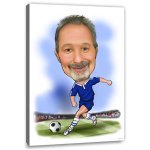 Bild von   erstellung karikatur fussballjpg | fotogeschenkideende 🎀 Geschenke mit eigenem Foto Motiv o Text