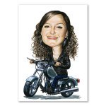 Bild von   erstellung karikatur lady aufjpg | fotogeschenkideende 🎀 Geschenke mit eigenem Foto Motiv o Text