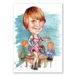 Bild von   erstellung karikatur weinkennejpg | fotogeschenkideende 🎀 Geschenke mit eigenem Foto Motiv o Text
