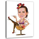 Bild von   erstellung karikatur martinigljpg | fotogeschenkideende 🎀 Geschenke mit eigenem Foto Motiv o Text