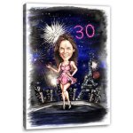 Bild von   erstellung karikatur jubilumjpg | fotogeschenkideende 🎀 Geschenke mit eigenem Foto Motiv o Text