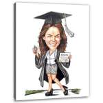 Bild von   erstellung karikatur diplom abjpg | fotogeschenkideende 🎀 Geschenke mit eigenem Foto Motiv o Text