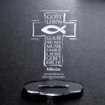 Bild von   acryl kreuz mit deiner namensgjpg | fotogeschenkideende 🎀 Geschenke mit eigenem Foto Motiv o Text