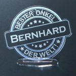 Bild von   acryl button mit namensgravurjpg | fotogeschenkideende 🎀 Geschenke mit eigenem Foto Motiv o Text