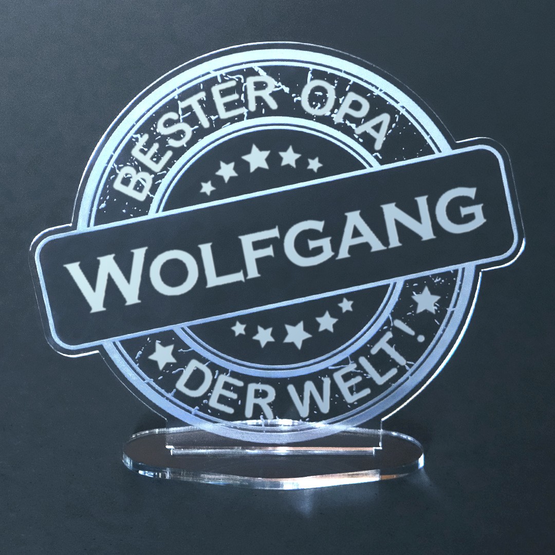 Bild von   acryl button mit namensgravurjpg | fotogeschenkideende 🎀 Geschenke mit eigenem Foto Motiv o Text