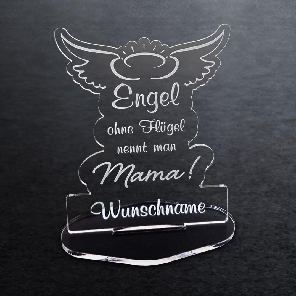 Bild von   acryl aufsteller engel ohne fljpg | fotogeschenkideende 🎀 Geschenke mit eigenem Foto Motiv o Text