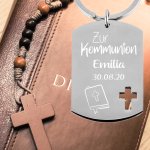 Bild von   edelstahl schluesselanhaengerpng | fotogeschenkideende 🎀 Geschenke mit eigenem Foto Motiv o Text