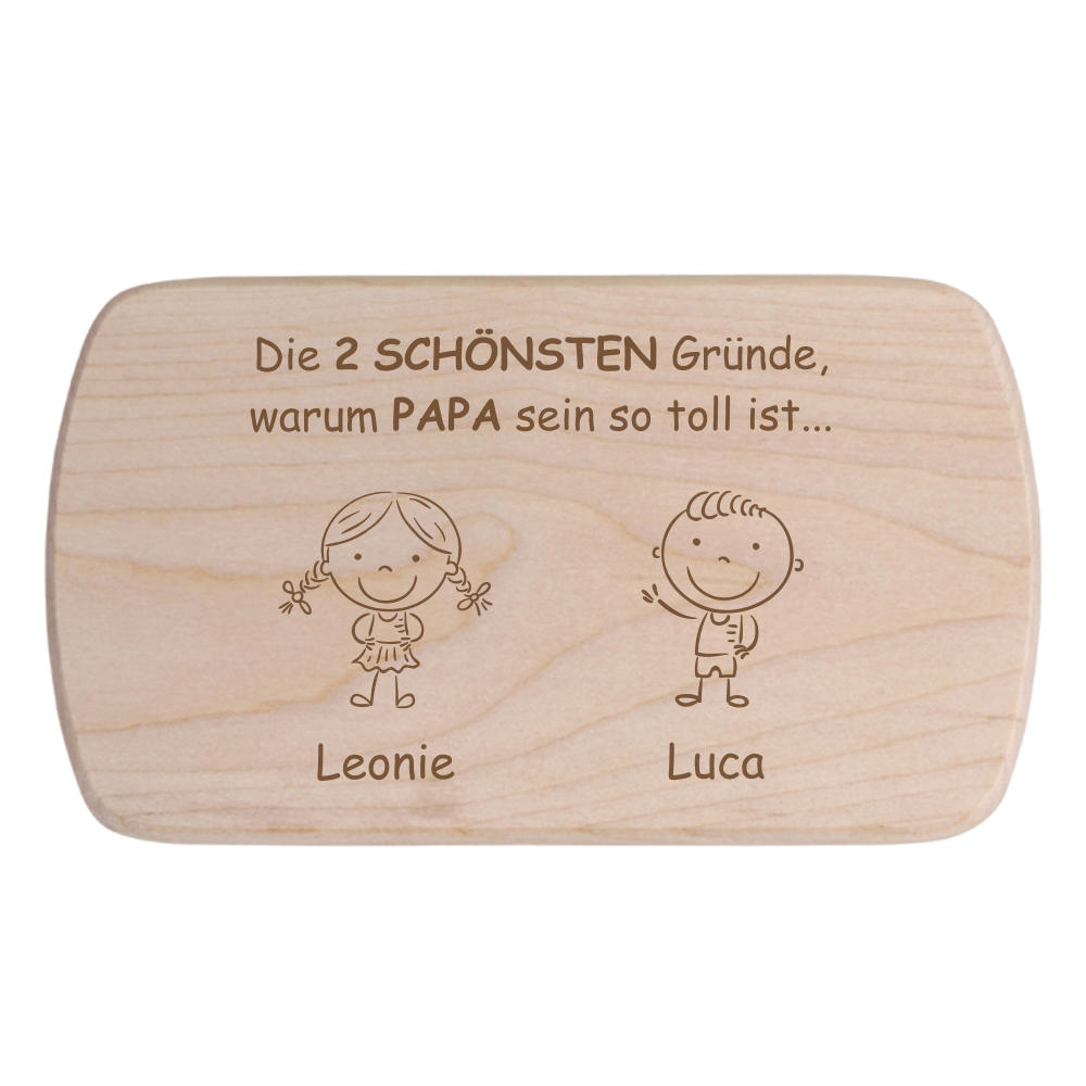 Bild von   fruehstuecksbrett die schoenstpng | fotogeschenkideende 🎀 Geschenke mit eigenem Foto Motiv o Text