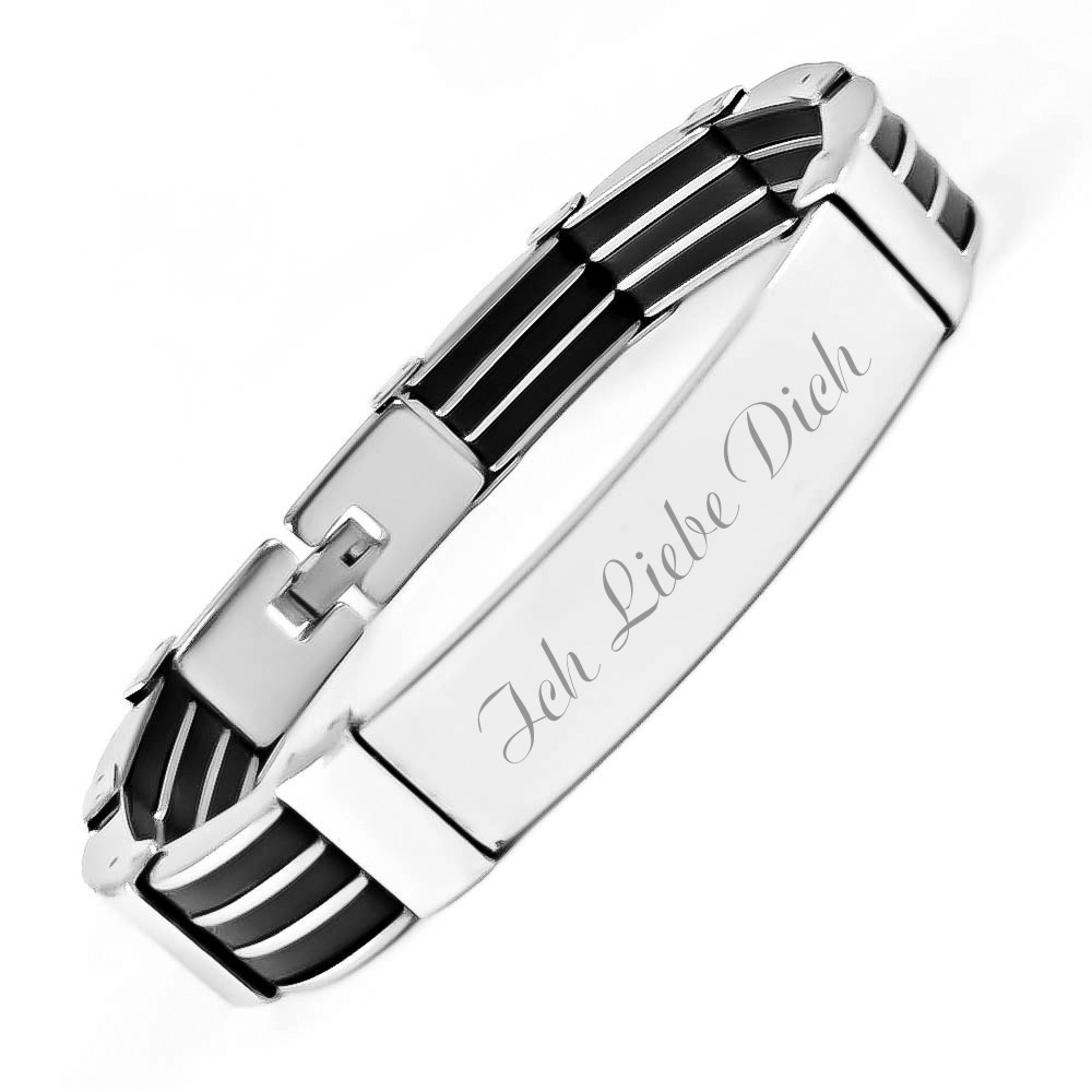 Bild von   armband mit gravur edelstahl kjpg | fotogeschenkideende 🎀 Geschenke mit eigenem Foto Motiv o Text