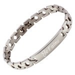 Bild von   armband mit gravur edelstahl ajpg | fotogeschenkideende 🎀 Geschenke mit eigenem Foto Motiv o Text