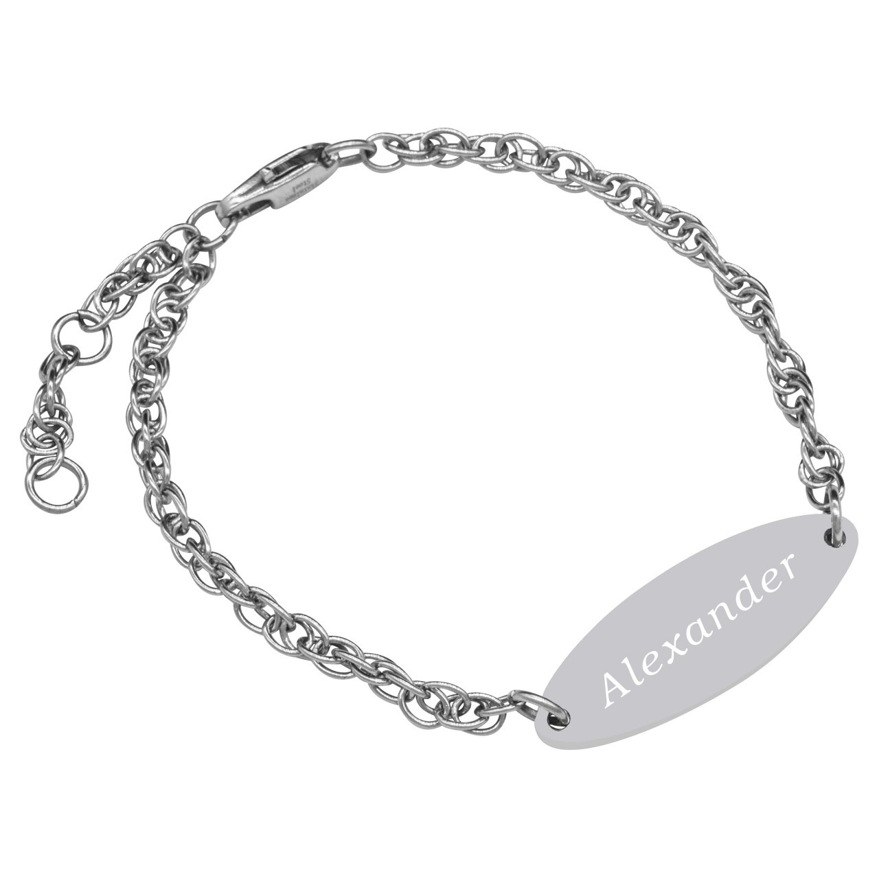 Bild von   armband mit gravur edelstahl ajpg | fotogeschenkideende 🎀 Geschenke mit eigenem Foto Motiv o Text
