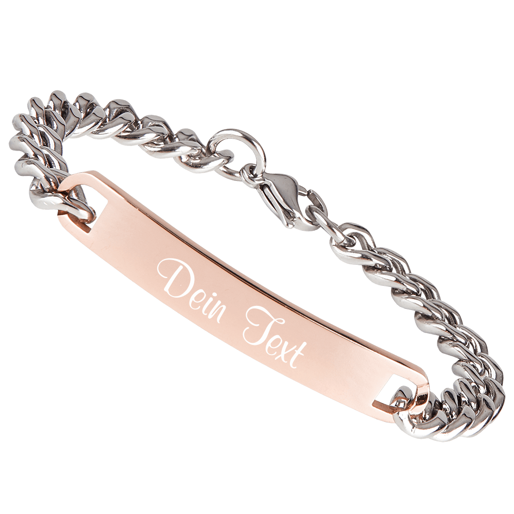 Bild von   panzer armband mit gravur edelpng | fotogeschenkideende 🎀 Geschenke mit eigenem Foto Motiv o Text