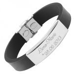 Bild von   armband mit gravur kautschuk bjpg | fotogeschenkideende 🎀 Geschenke mit eigenem Foto Motiv o Text