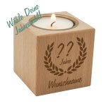 Bild von   teelichthalter mit gravur rankpng | fotogeschenkideende 🎀 Geschenke mit eigenem Foto Motiv o Text
