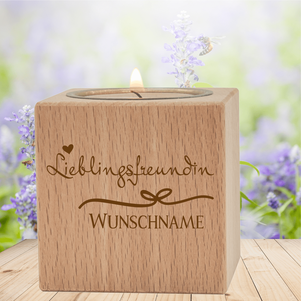 Bild von   teelichthalter lieblingsfreundpng | fotogeschenkideende 🎀 Geschenke mit eigenem Foto Motiv o Text