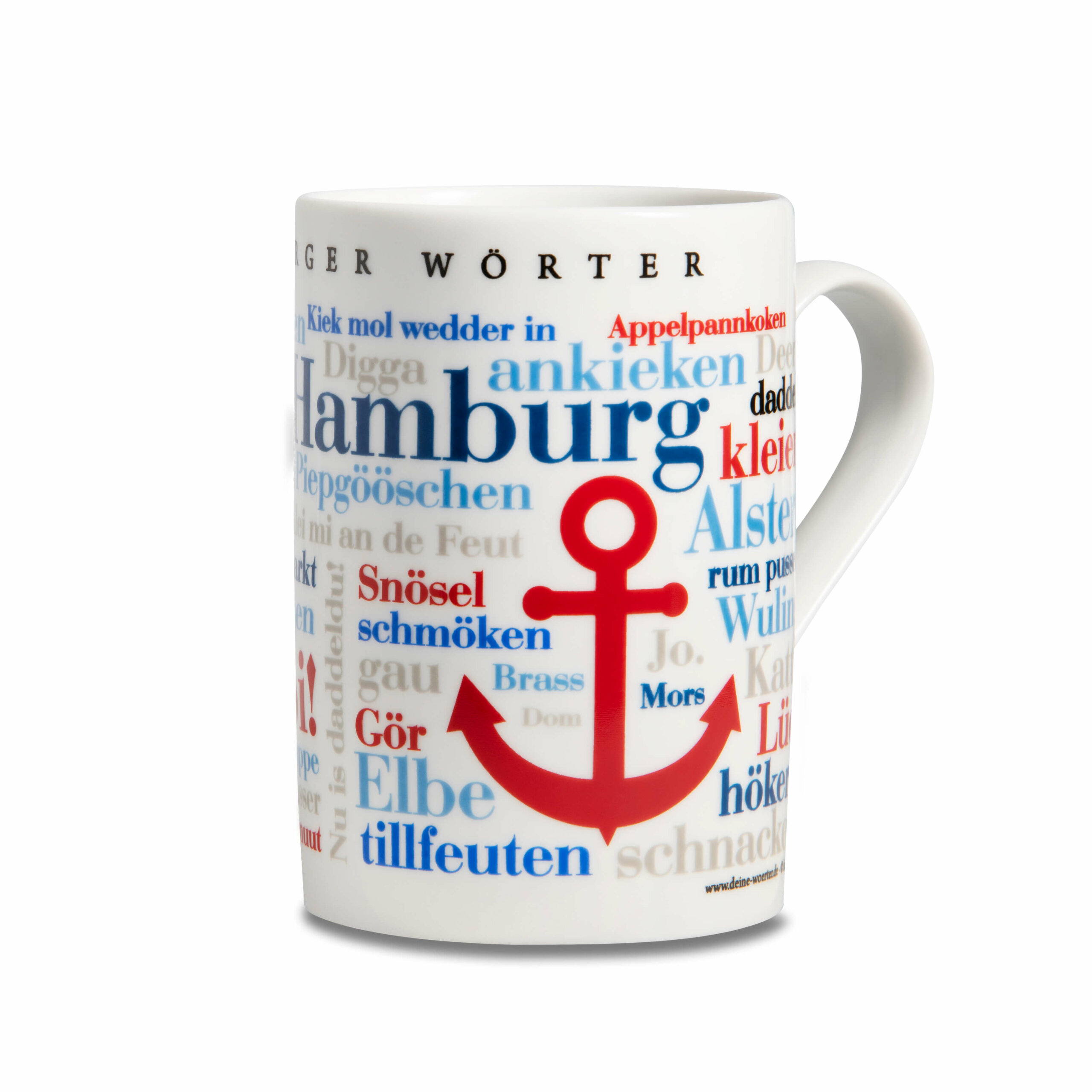 Bild von   kaffeebecher hamburger woerterjpg | fotogeschenkideende 🎀 Geschenke mit eigenem Foto Motiv o Text